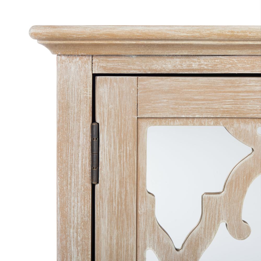 Juliette Mirrored Sideboard, White