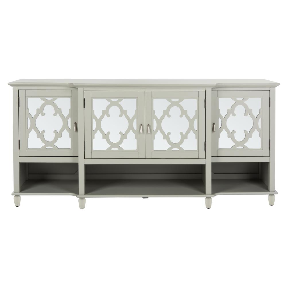 Juliette Mirrored Sideboard, Grey