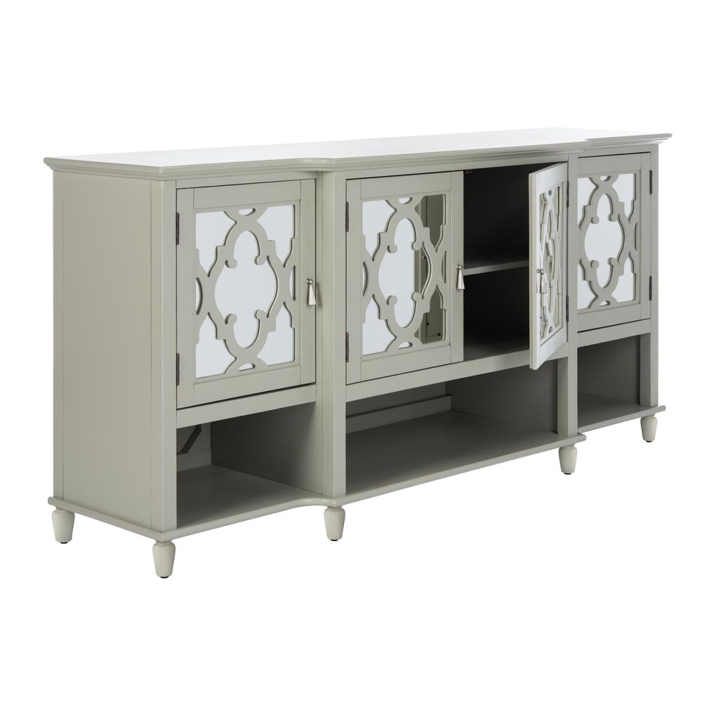 Juliette Mirrored Sideboard, Grey