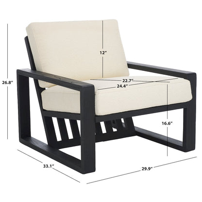 Decarlo Wooden Frame Acc Chair