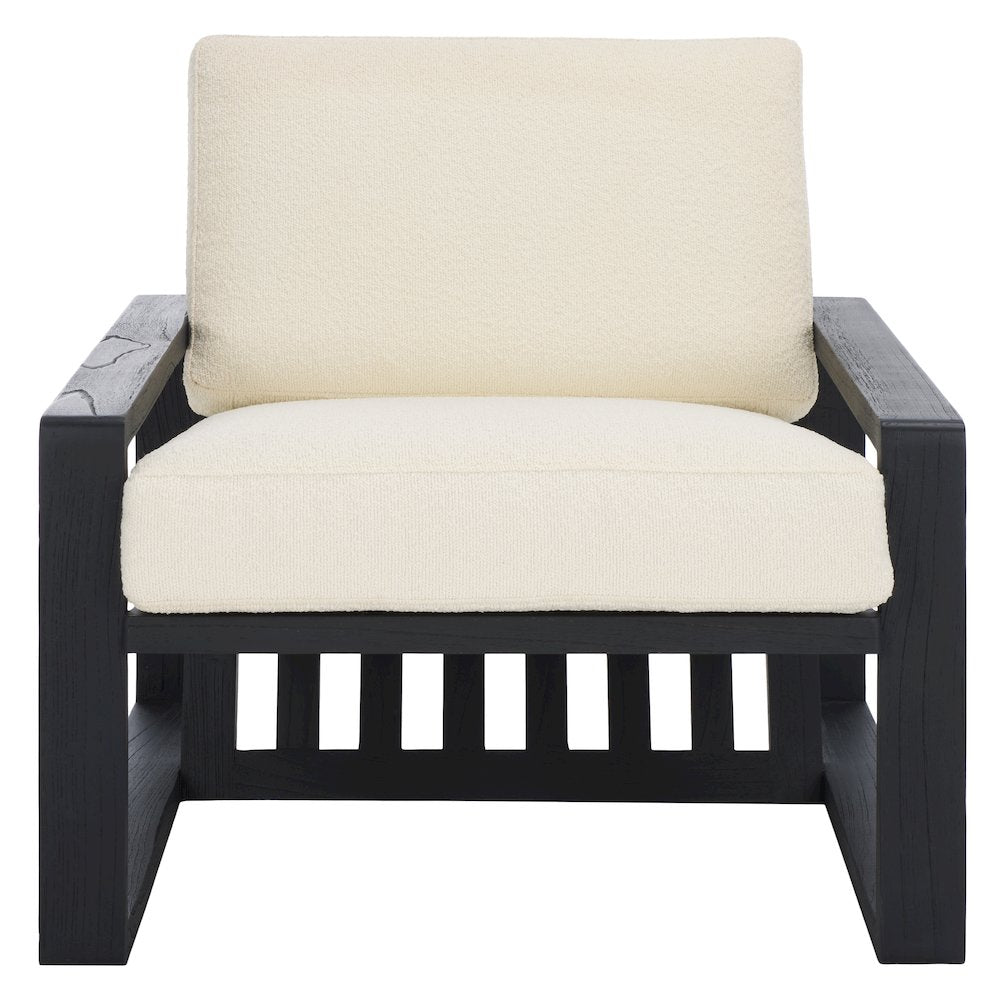 Decarlo Wooden Frame Acc Chair