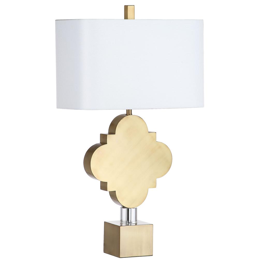 Marina Trellis 31.5-Inch H Table Lamp , Gold
