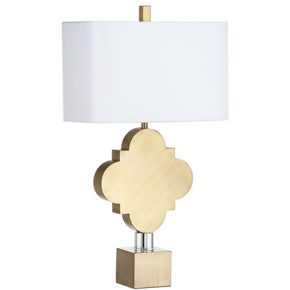 Marina Trellis 31.5-Inch H Table Lamp , Gold