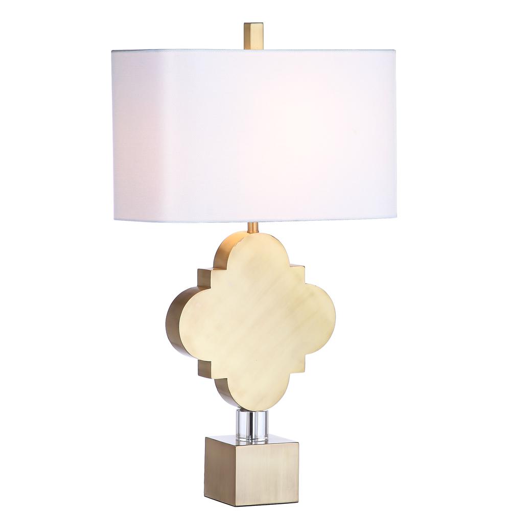 Marina Trellis 31.5-Inch H Table Lamp , Gold