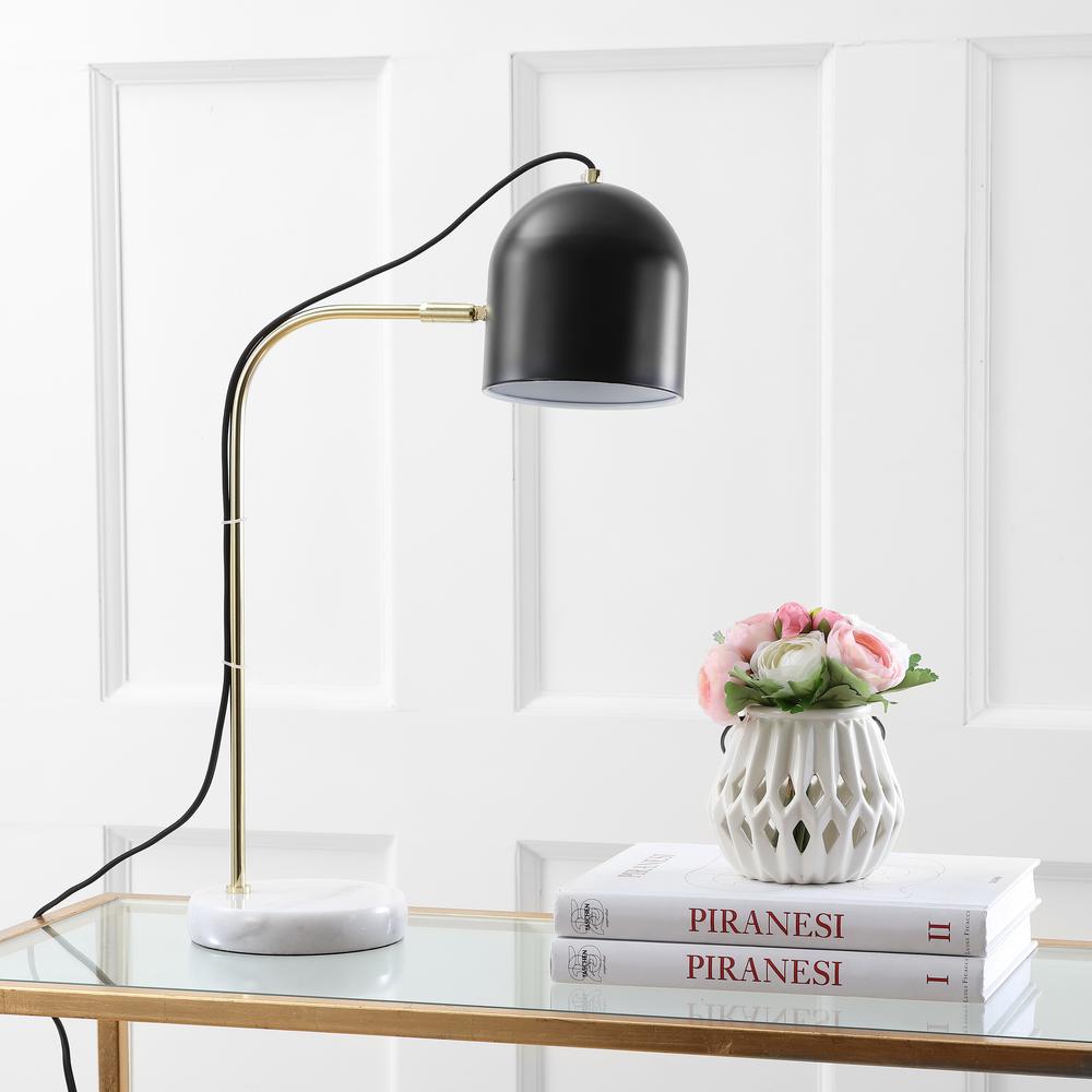 Drina 23.5-Inch H Table Lamp, Gold/Black