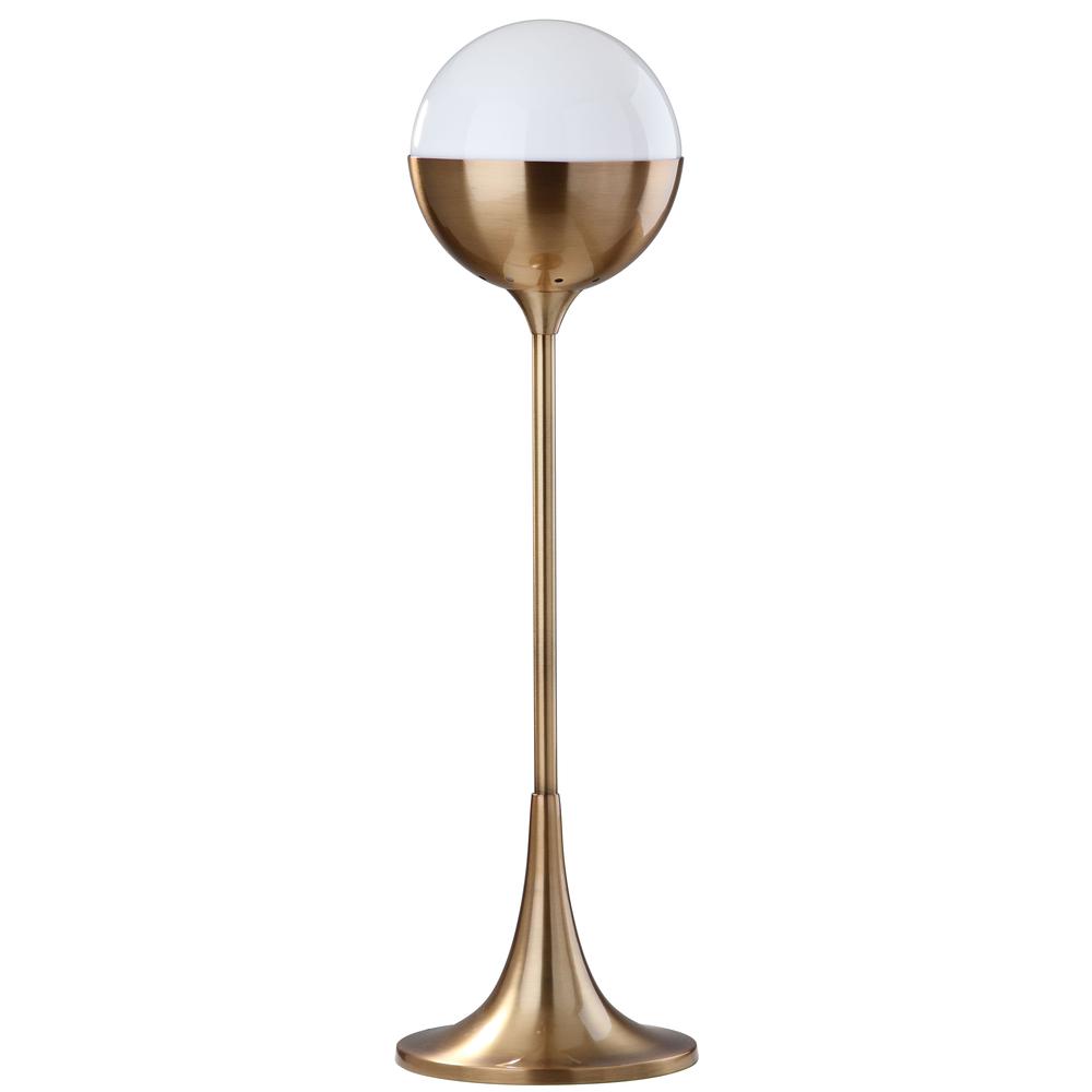 Lando 27-Inch H Table Lamp, Brass Gold