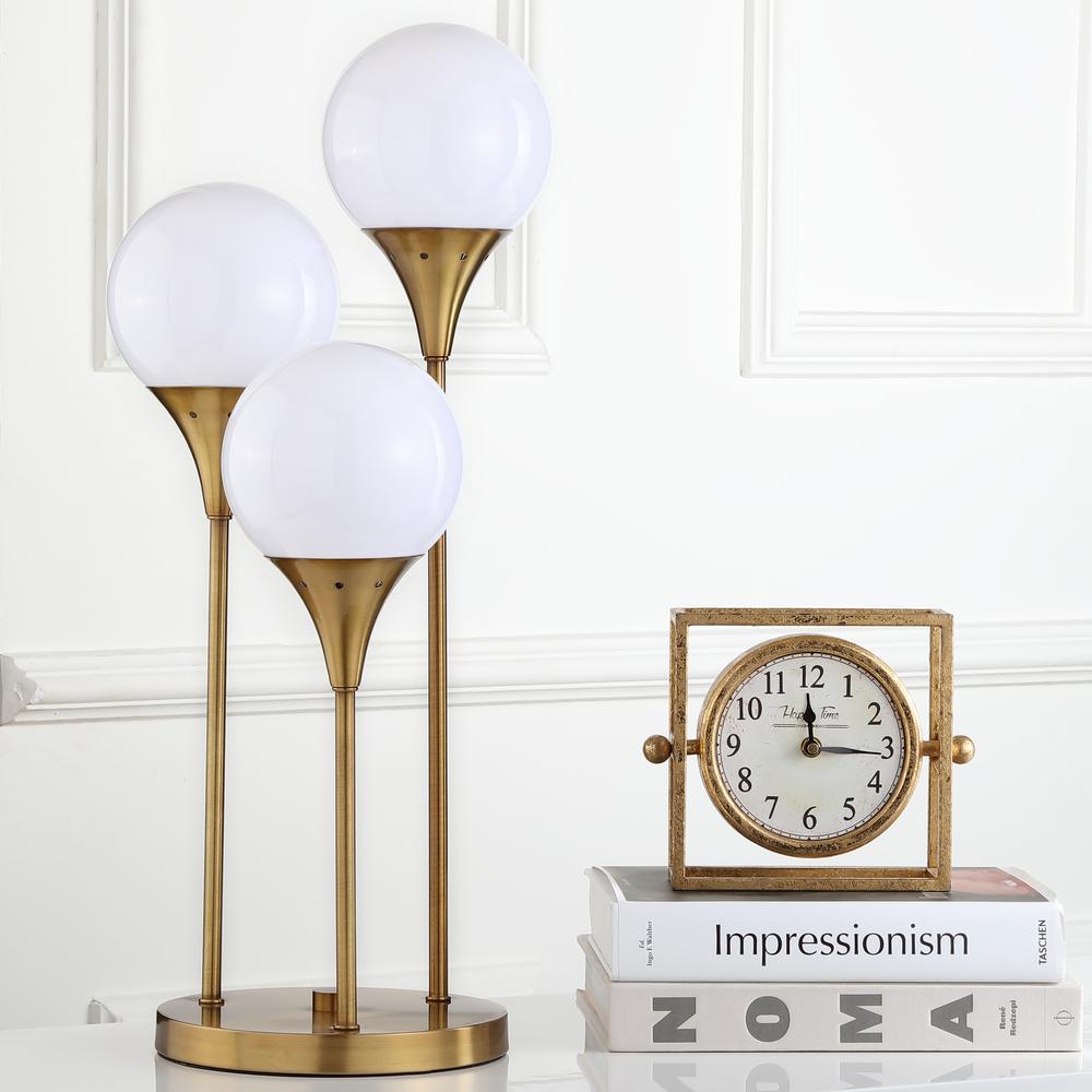 Marzio 25.2-Inch H Table Lamp, Brass Gold