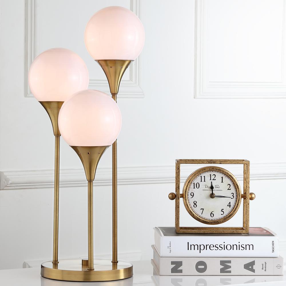 Marzio 25.2-Inch H Table Lamp, Brass Gold