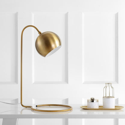 Bartolo 22-Inch H Table Lamp, Brass Gold