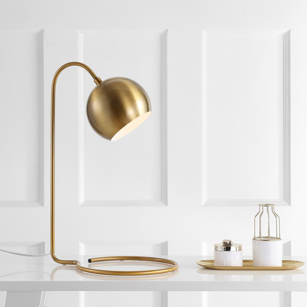Bartolo 22-Inch H Table Lamp, Brass Gold