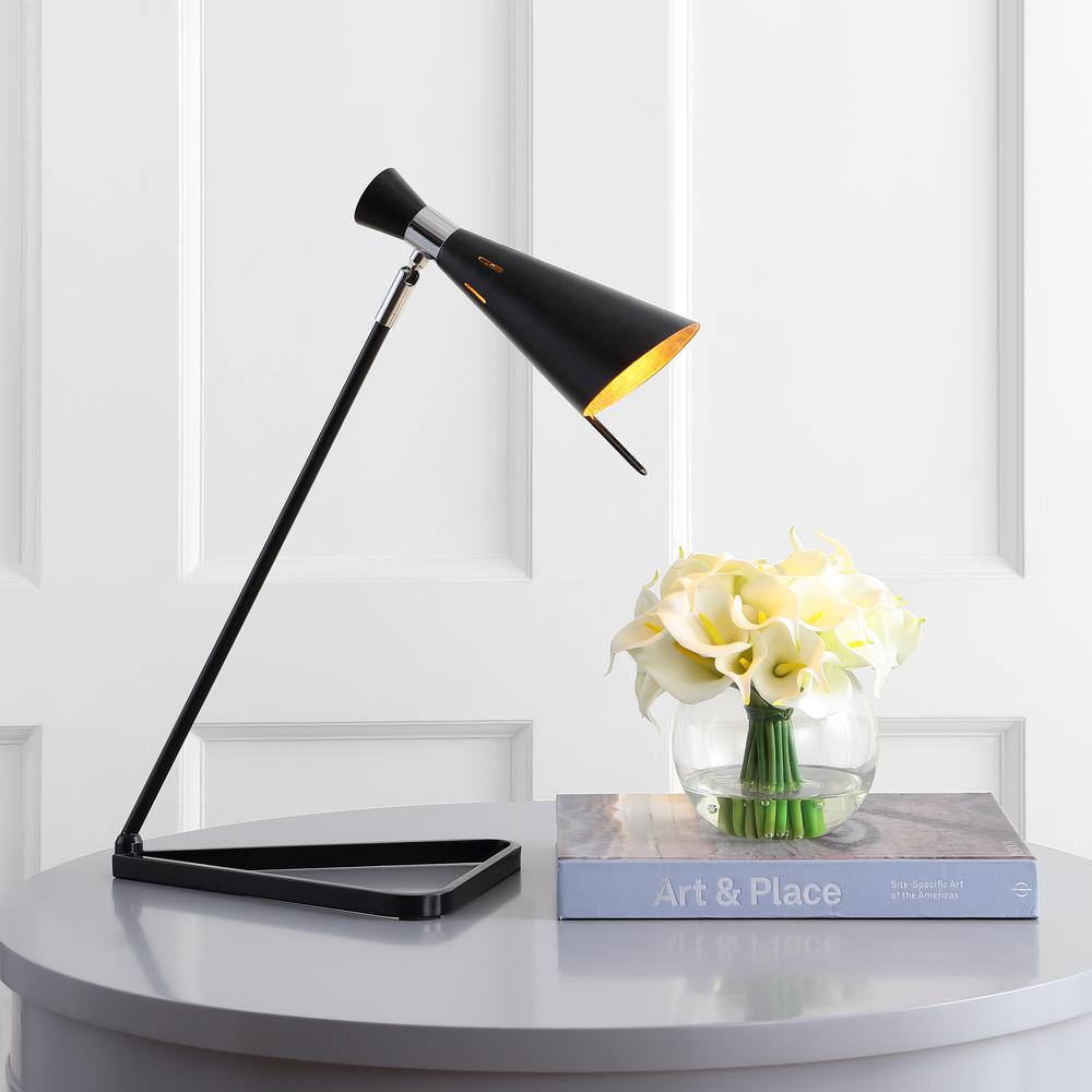 Padric 21-Inch H Table Lamp, Black