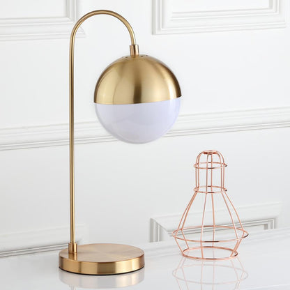 Cappi 20.5-Inch H Table Lamp, Brass Gold