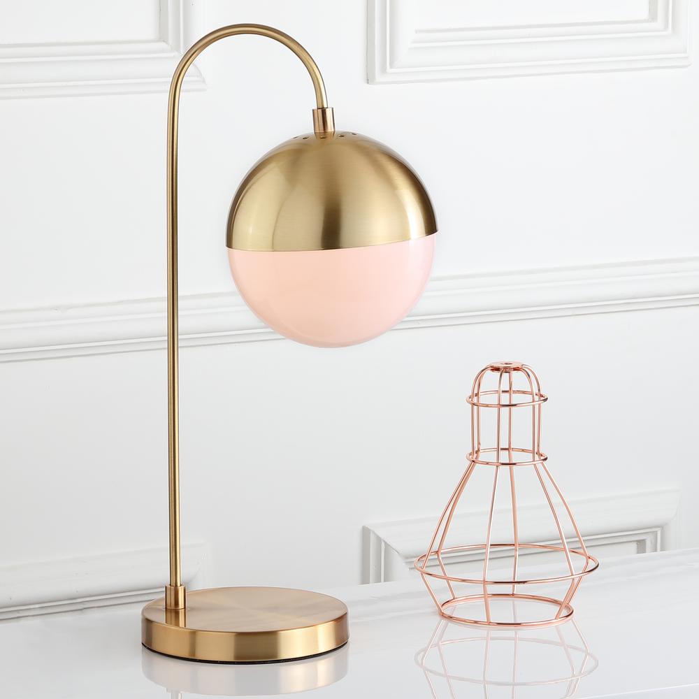 Cappi 20.5-Inch H Table Lamp, Brass Gold