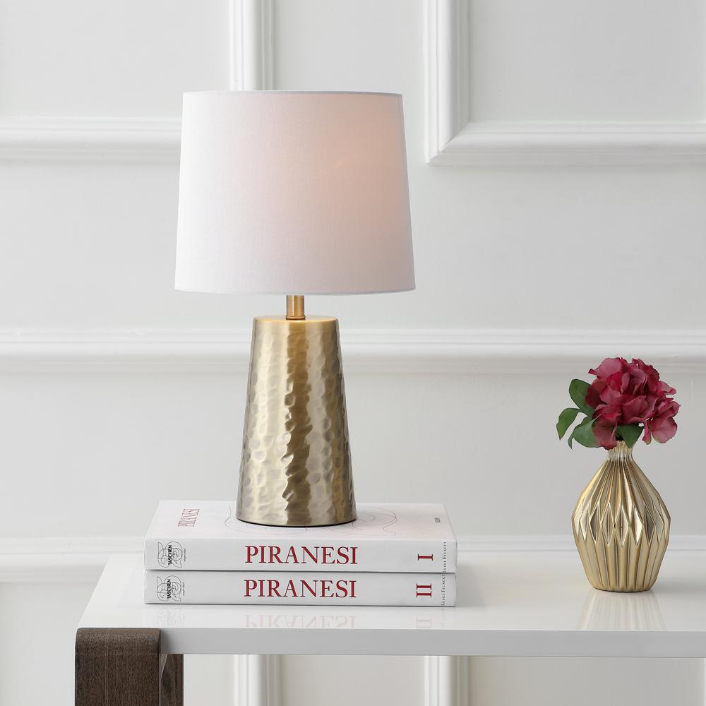 Torence Table Lamp, Plated Gold