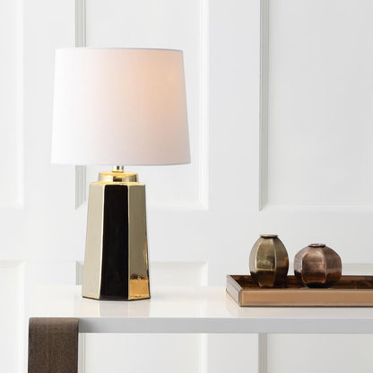 Parlon Table Lamp, Plated Gold