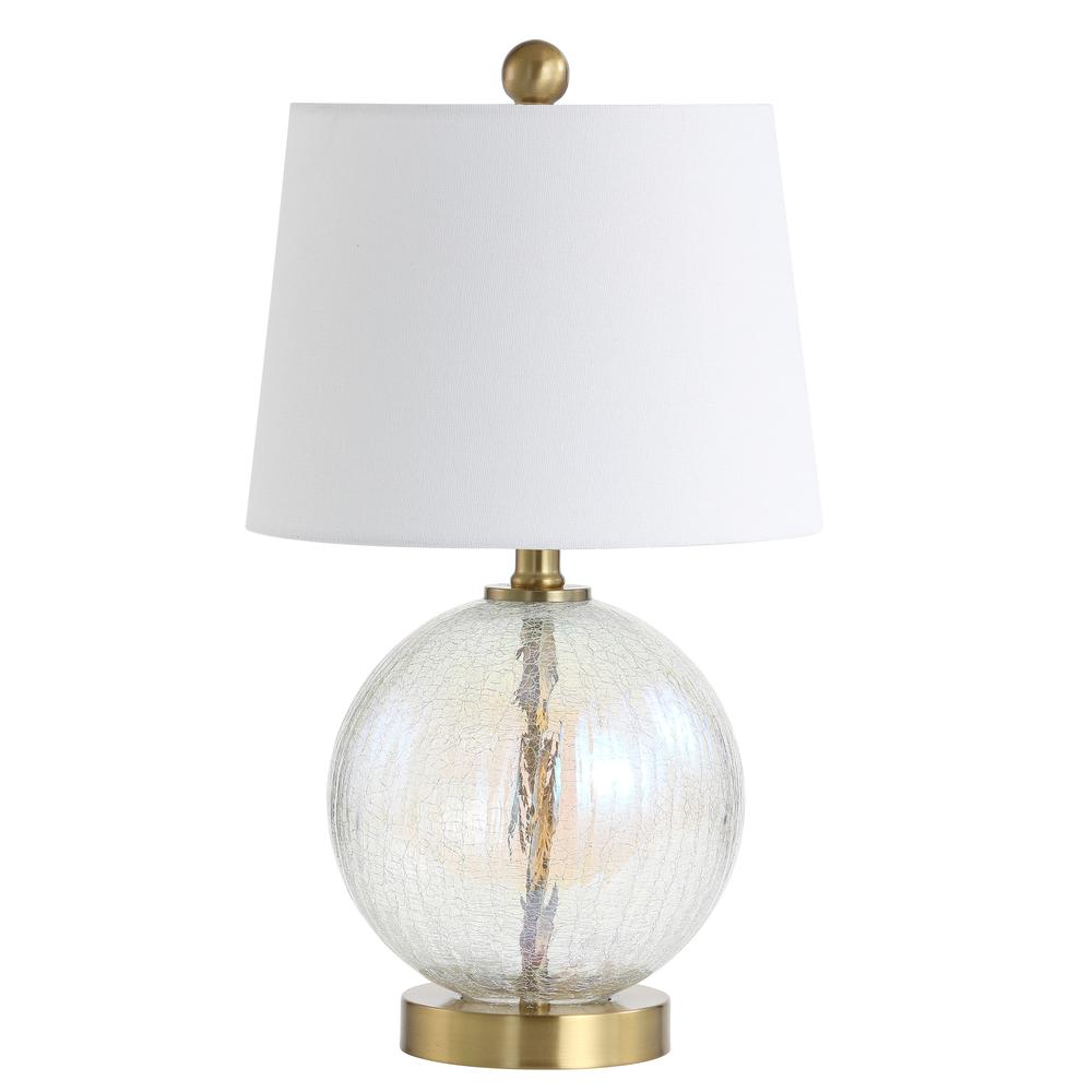 Riglan Table Lamp, Clear/Gold