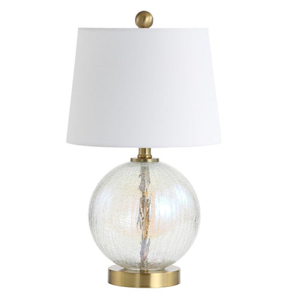 Riglan Table Lamp, Clear/Gold