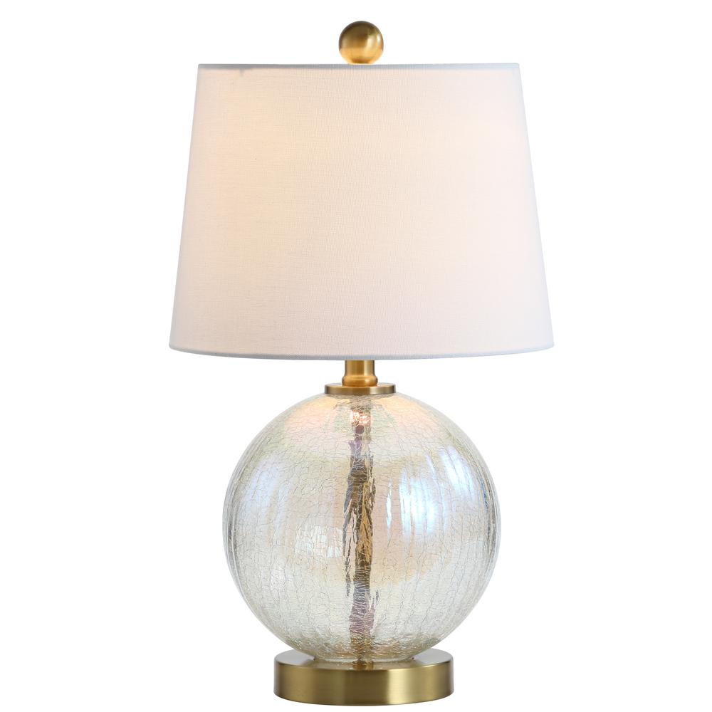 Riglan Table Lamp, Clear/Gold