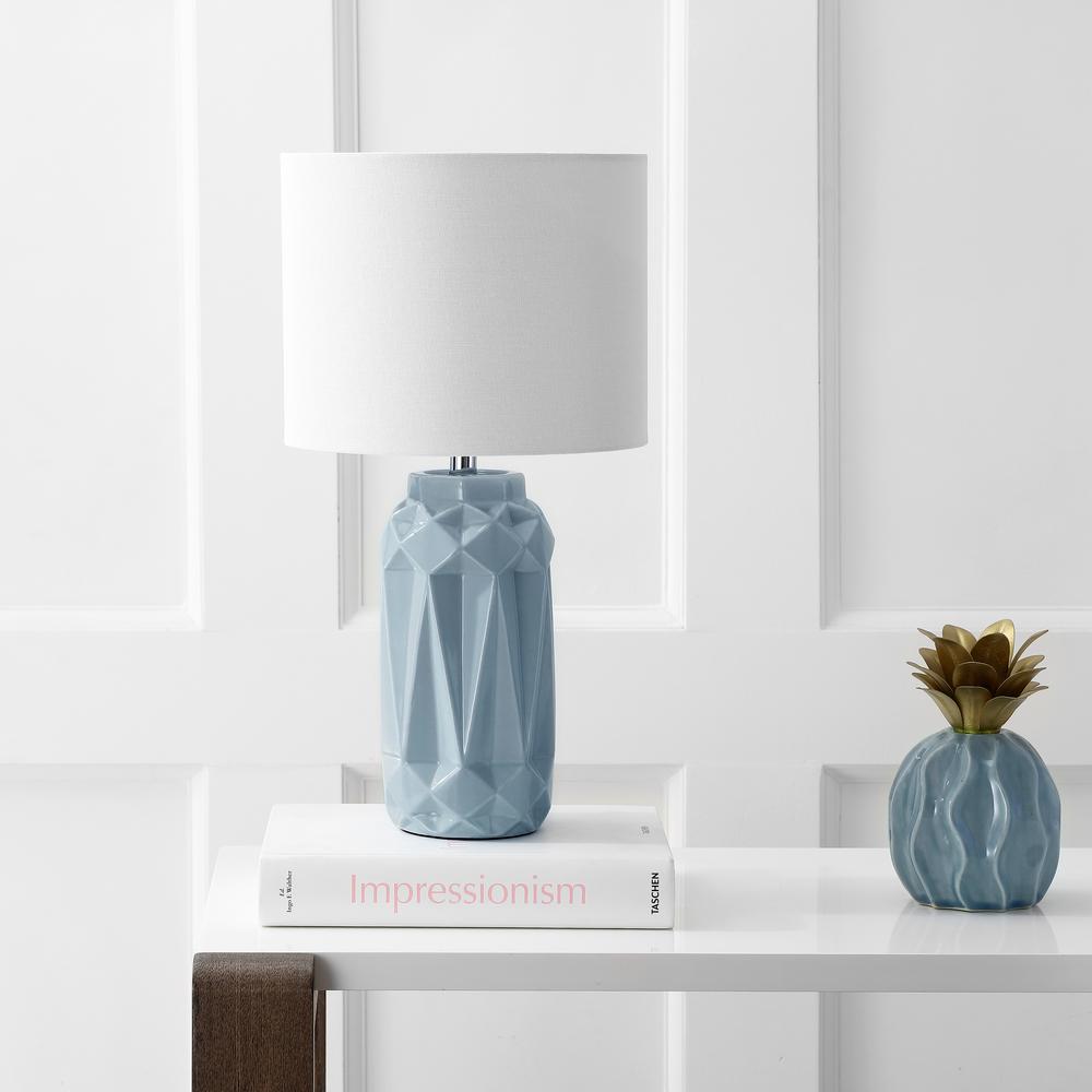 Kelesie Table Lamp, Light Blue