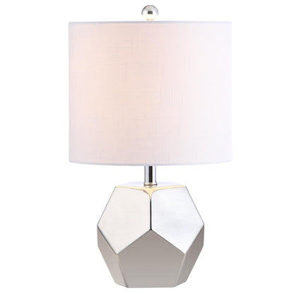 Hanton Table Lamp, Plated Silver