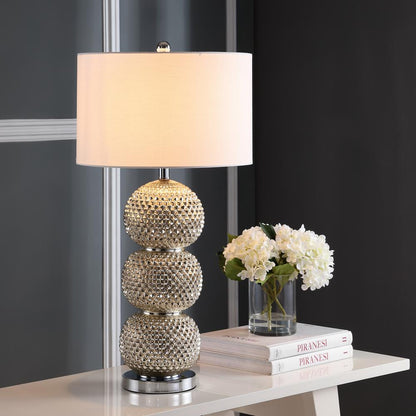 Darcia Table Lamp, Chrome