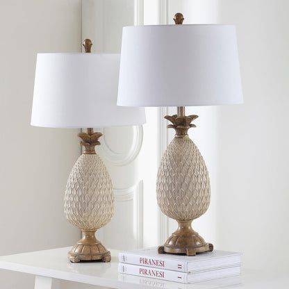 Briar Table Lamp, Antique Cream/Brown