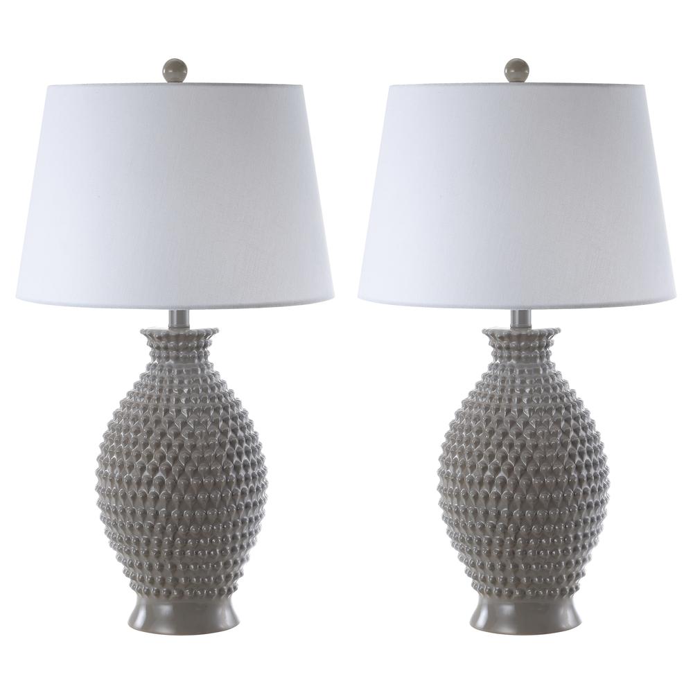 Rosten Table Lamp, Grey