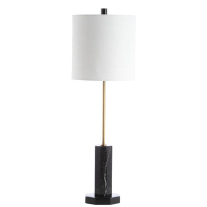 Zackary Table Lamp, Black / Brass Gold