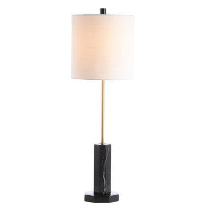 Zackary Table Lamp, Black / Brass Gold
