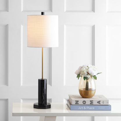 Zackary Table Lamp, Black / Brass Gold