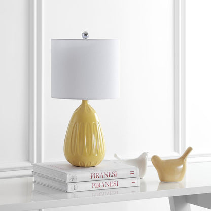 Linnett Table Lamp, Yellow