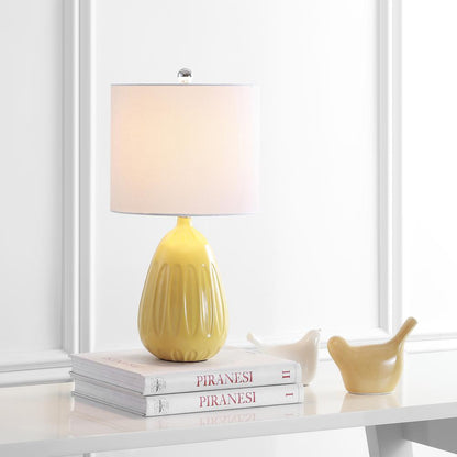 Linnett Table Lamp, Yellow