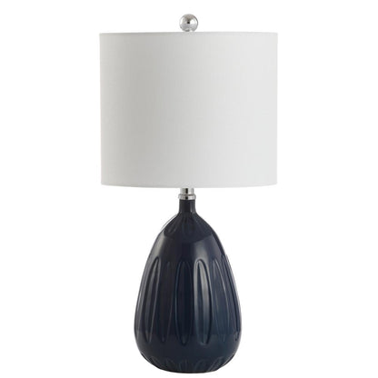 Linnett Table Lamp, Navy