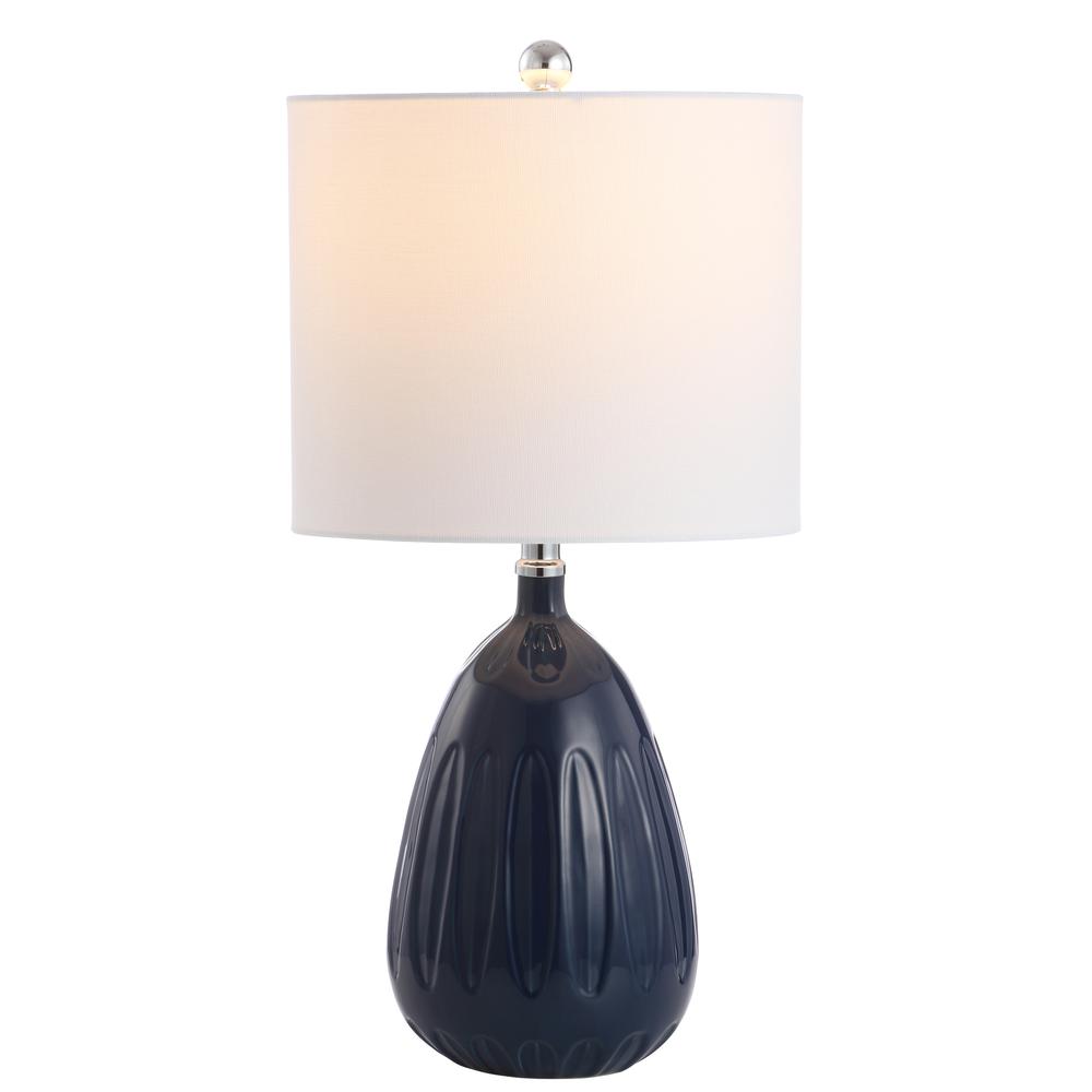 Linnett Table Lamp, Navy