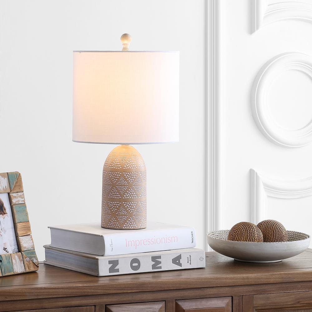 Nava Table Lamp, Brown