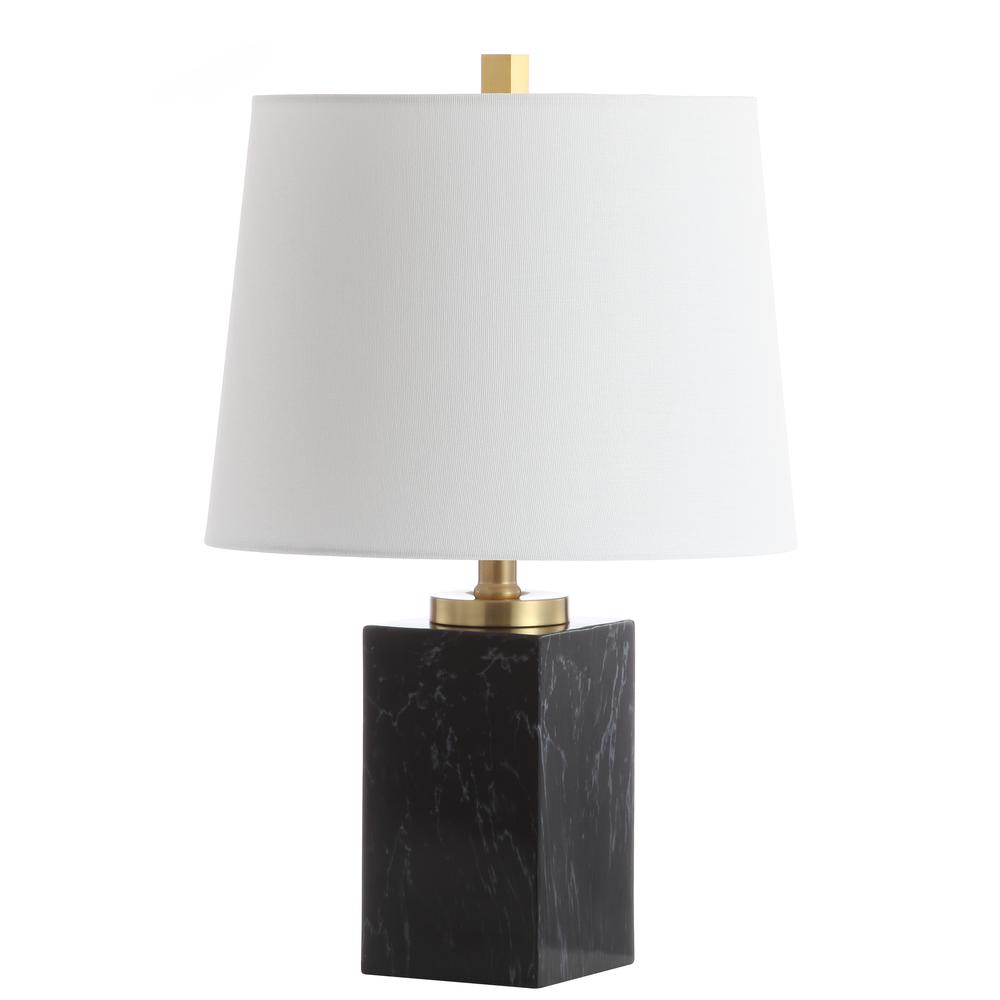 Judson Table Lamp, Black Marble Finish