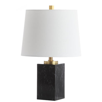 Judson Table Lamp, Black Marble Finish