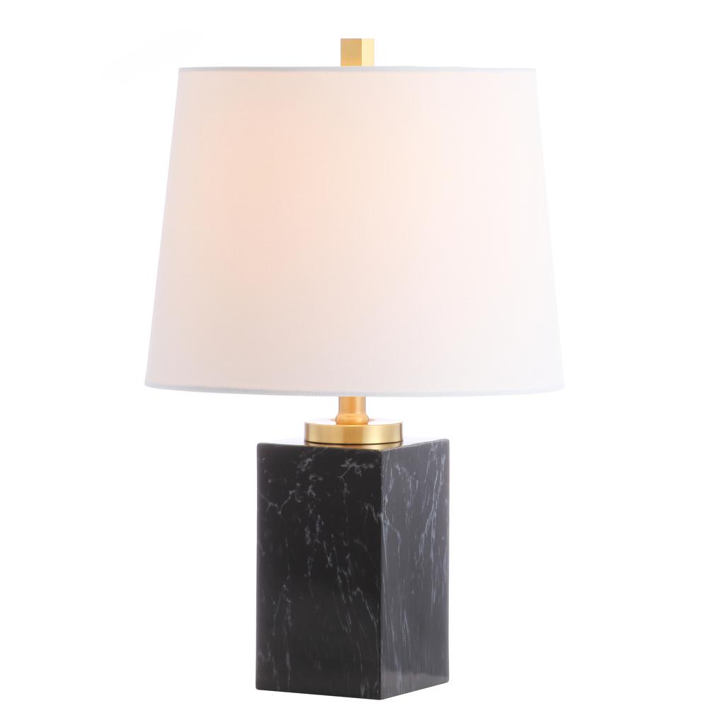 Judson Table Lamp, Black Marble Finish