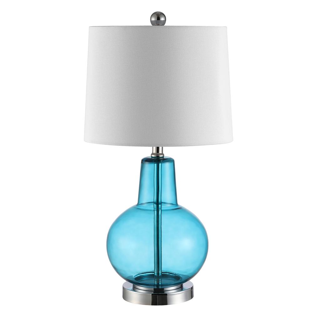 Atlas Table Lamp, Morocco Blue
