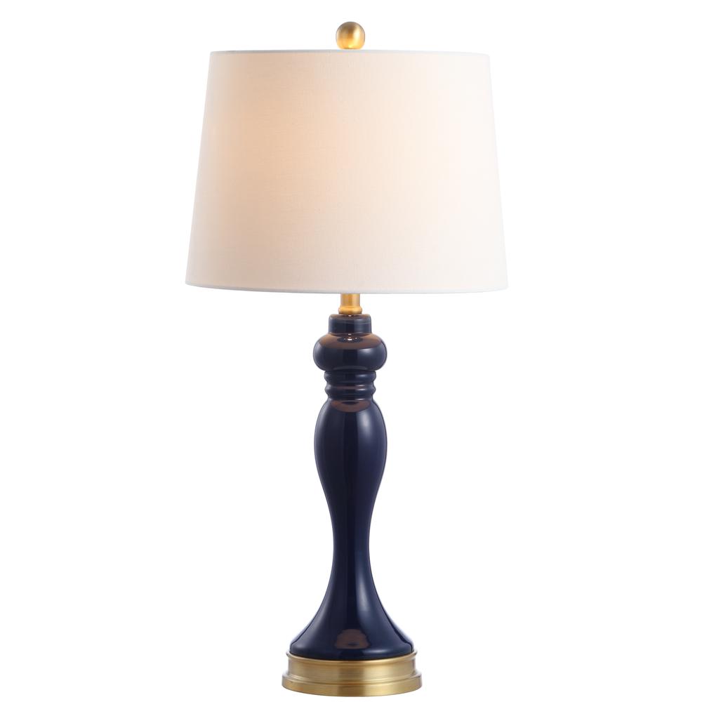 Cayson Table Lamp, Navy