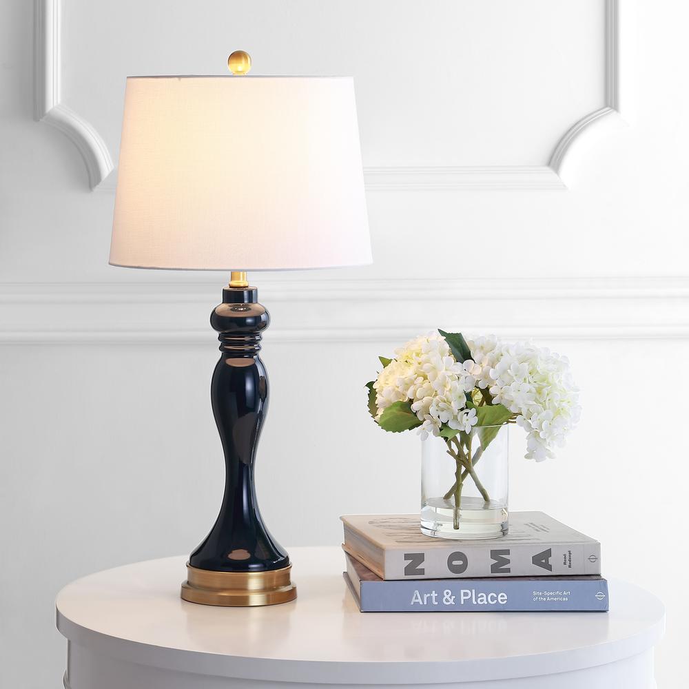 Cayson Table Lamp, Navy