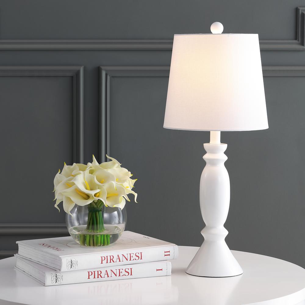 Kian Table Lamp, White