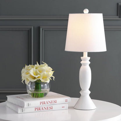 Kian Table Lamp, White