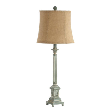 Collin Table Lamp, Antique Blue