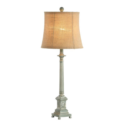 Collin Table Lamp, Antique Blue
