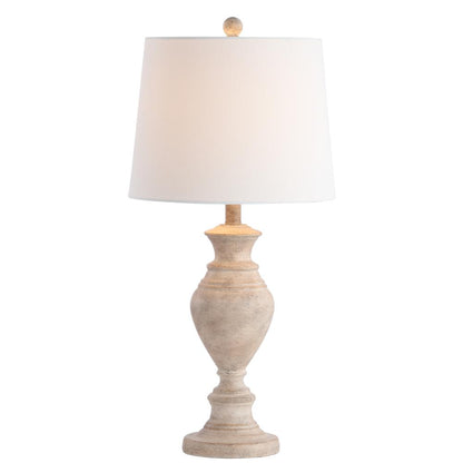 Kyler Table Lamp, Brown Wood Finish