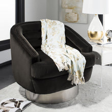 Gemma Metallic Throw, Blue/ Gold