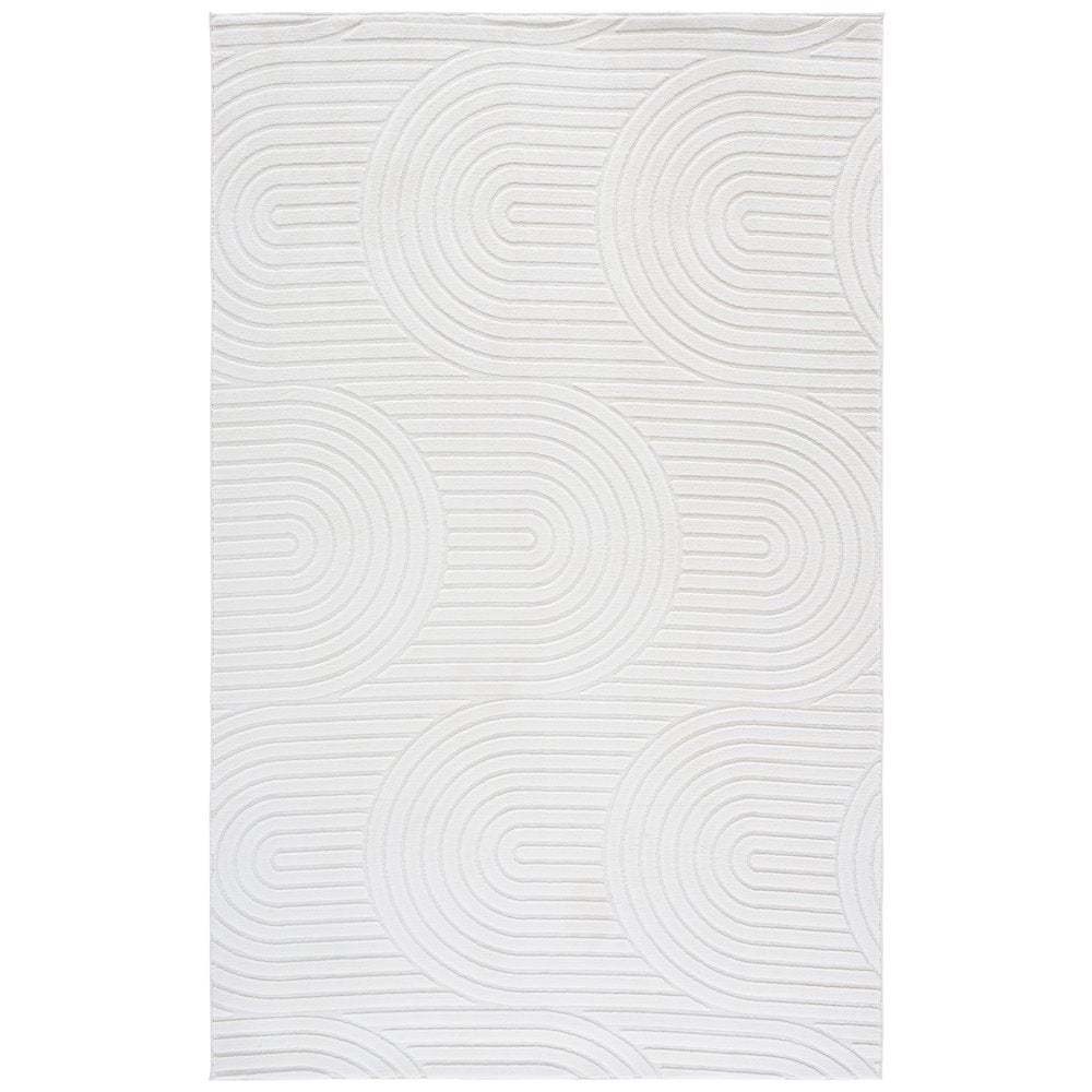 Versailles Nested Arches Washable Rug - Ivory - 6'-0" x 9'-0"