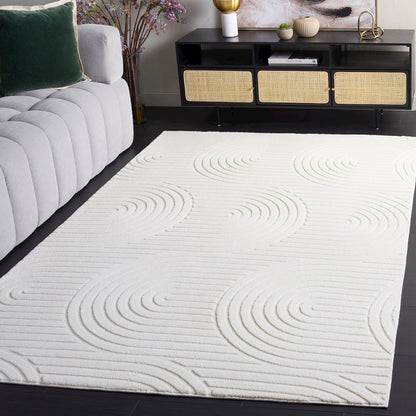 Versailles Nested Arches Washable Rug - Ivory - 6'-0" x 9'-0"