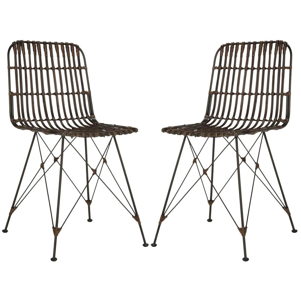 MINERVA WICKER DINING CHAIR, WIK6510A-SET2